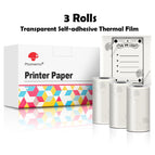 Transparent 3 Rolls