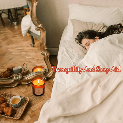 Scented Candles for Home, Lemon & Lavender Aromatherapy Candles, Natural Soy Wax Candles with Essential Oils, Beeswax Scented Candles, Jar Candle Gifts for Women, Relaxing Soy Candles 9.2Oz